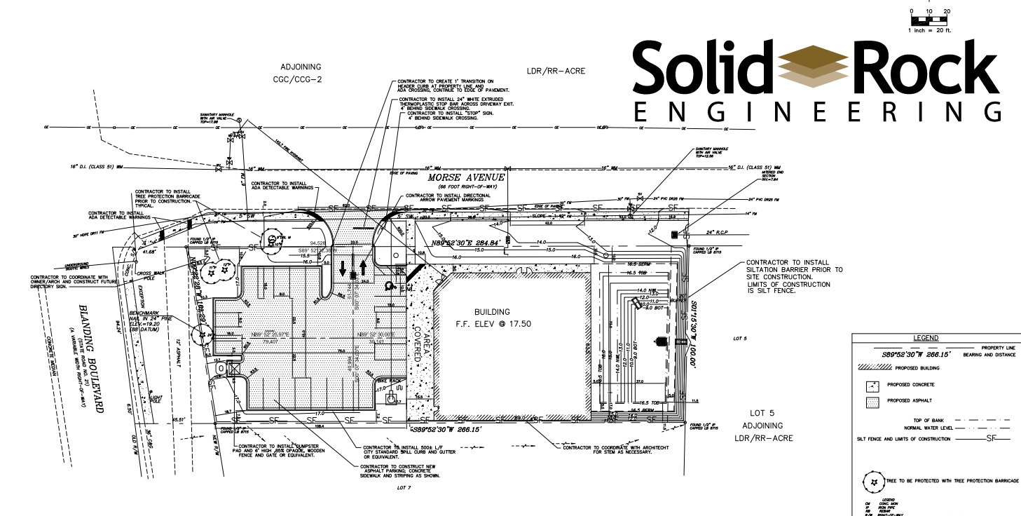 Jacksonville Civil Engineering Firm tackles laundry site